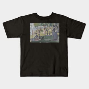 Seurat Haunted Sunday Kids T-Shirt